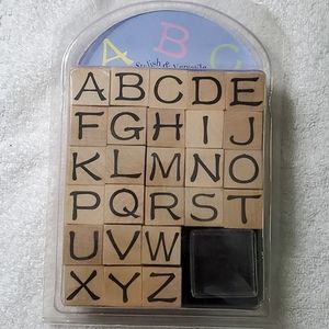 Stampabilities Alphabet Stamp Set